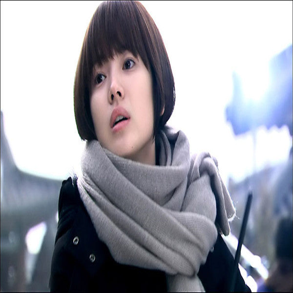 Warm Cashmere Like Monochrome Scarf Shawl