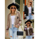 Women's Preppy Style Knitted Sweater