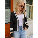 Women's Preppy Style Knitted Sweater