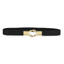 Thin Elastic Crystal Bow Waist Belt – 65cm Cinch Cummerband for Dresses