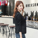 Slim Fit Single-Button Red Blazer