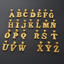 A–Z Initial Pendant Necklace – Gold Thin Chain