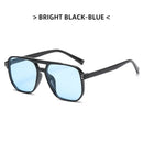 Double Beam UV400 Sunglasses – Unisex Trendy Business Eyewear