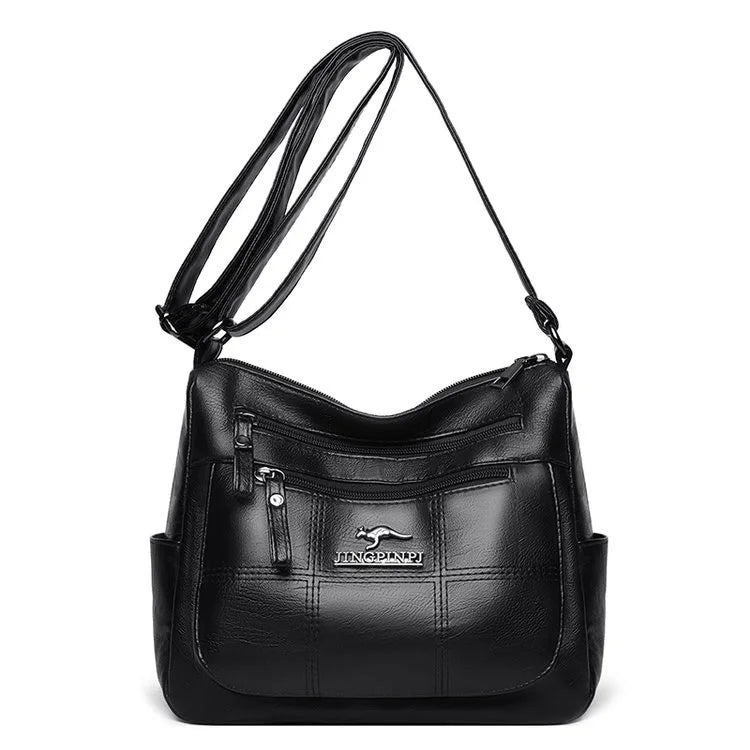 Luxury PU Leather Crossbody Handbag – Designer Style