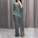 Batwing Sleeve & Wide-Leg Lounge Suit