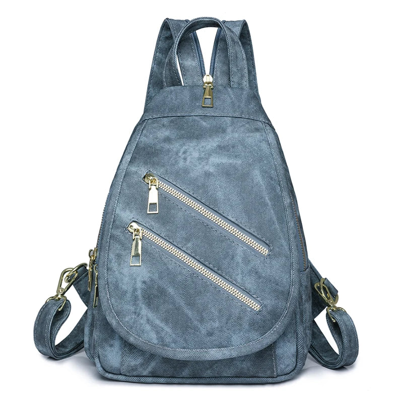 Large Capacity Multi-Pocket Backpack – Convertible Design
