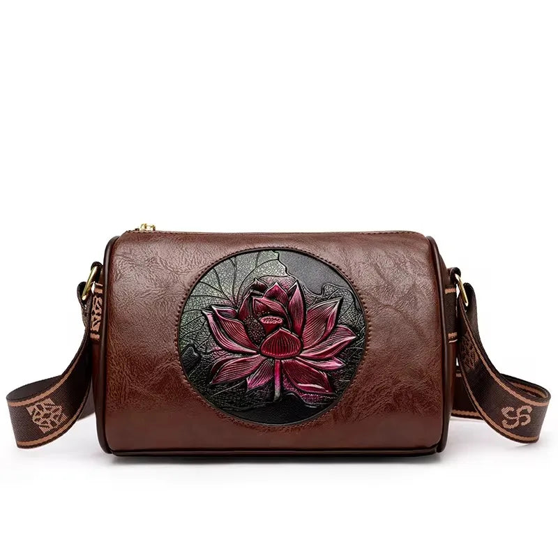 Luxury PU Leather Crossbody Handbag – Designer Style
