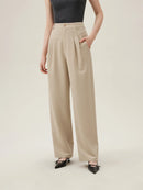 High-Waist Suit Trousers | Suit Trousers | Evoque Wear