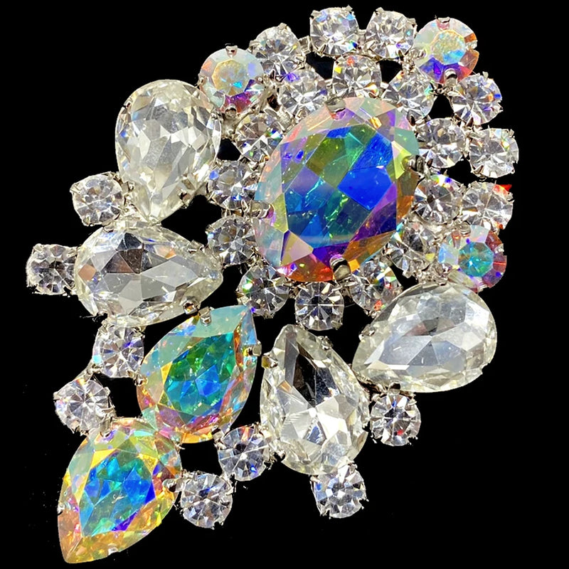 Oversized Rhinestone Statement Ring – Drag Queen & Party Jewelry