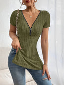 Everyday Vibe Stretch V-Neck Tee