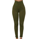 Sleek Line Mid-Rise Pencil Trousers