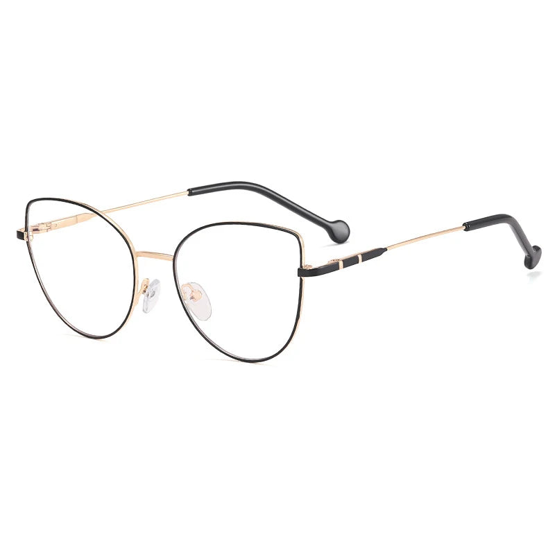 Ultralight Butterfly Frame Blue Light Glasses – Spring Hinge Design