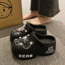 Soft EVA Platform Clogs – 2025 Garden & Beach Sandals