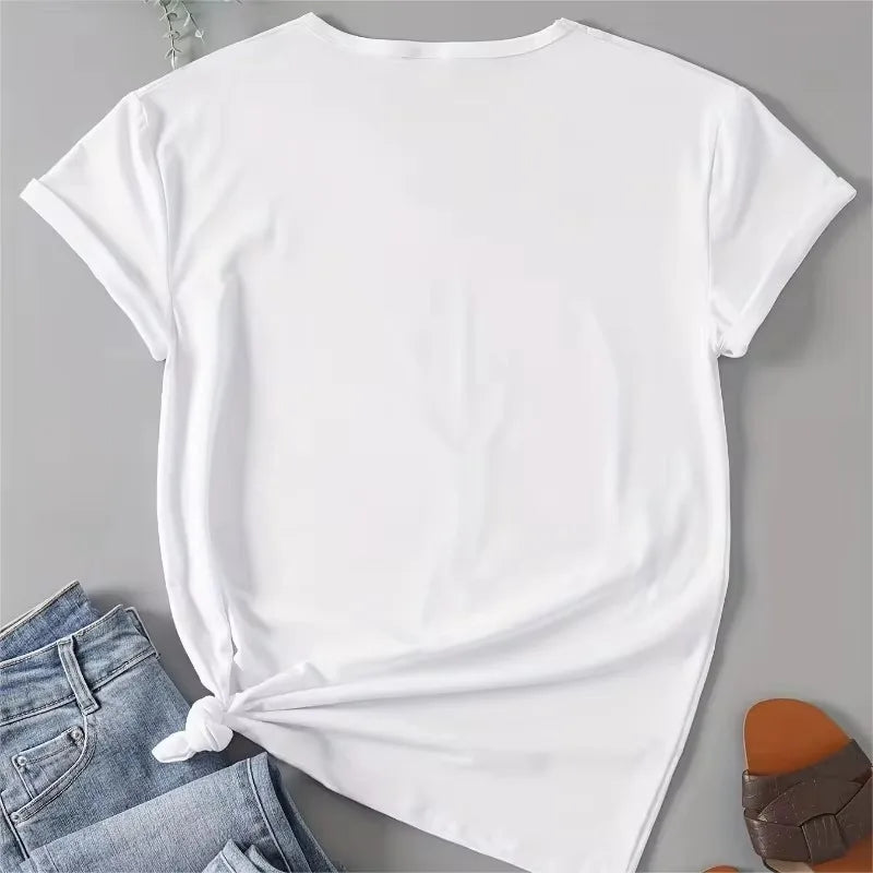 Cat & Sheet Music Cotton Tee