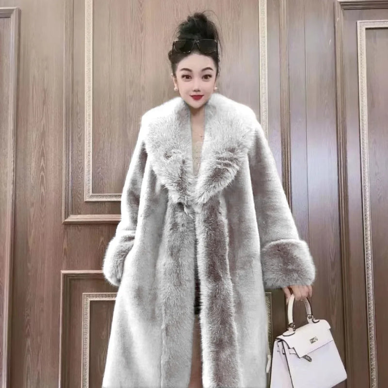 Timeless Maxi Faux Fur Trench