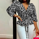 Leopard Print Shirt Women's | Women's Leopard Print Shirt |Evoque Wear