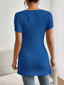 Everyday Vibe Stretch V-Neck Tee