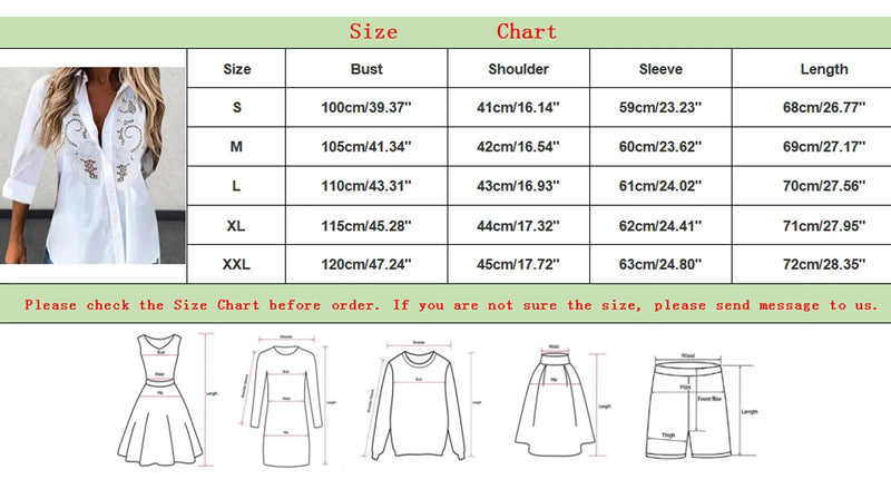 Slim Fit Lace Button-Up Blouse – White Hollow-Out Office Top for Women