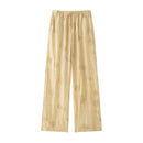 Women’s Summer Tie-Dye Lapel Shirt – Loose Fit Retro Casual Long Sleeve