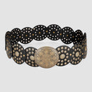 Retro Hollow Waist Cover Belt – Exaggerated Summer Fashion Accessory