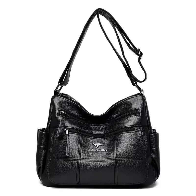 Luxury PU Leather Crossbody Handbag – Designer Style