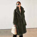 Soft Luxe Faux Rabbit Fur Overcoat
