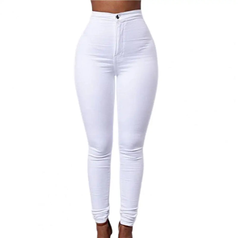 Sleek Line Mid-Rise Pencil Trousers