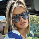 Double Beam UV400 Sunglasses – Unisex Trendy Business Eyewear