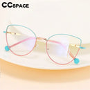 Ultralight Butterfly Frame Blue Light Glasses – Spring Hinge Design