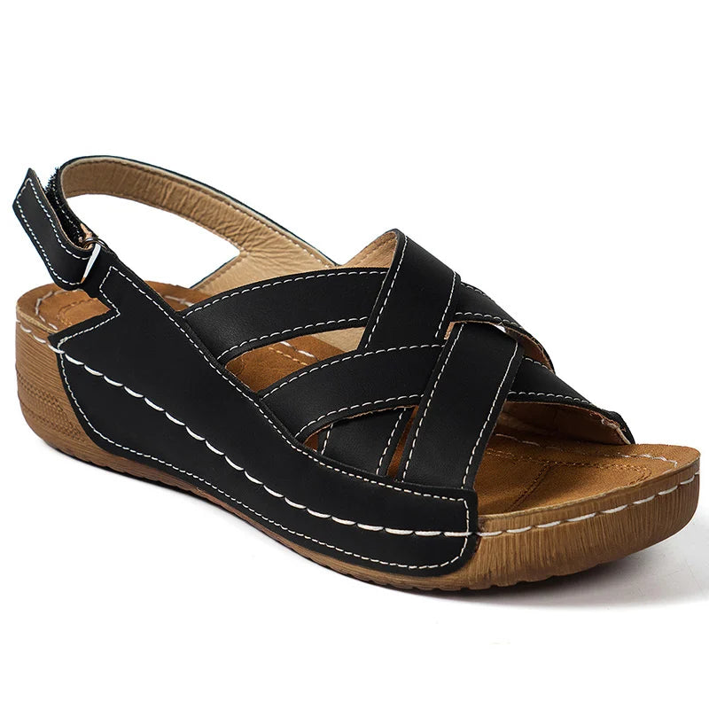 Lightweight Summer Wedge Heels – Casual Women’s Sandals