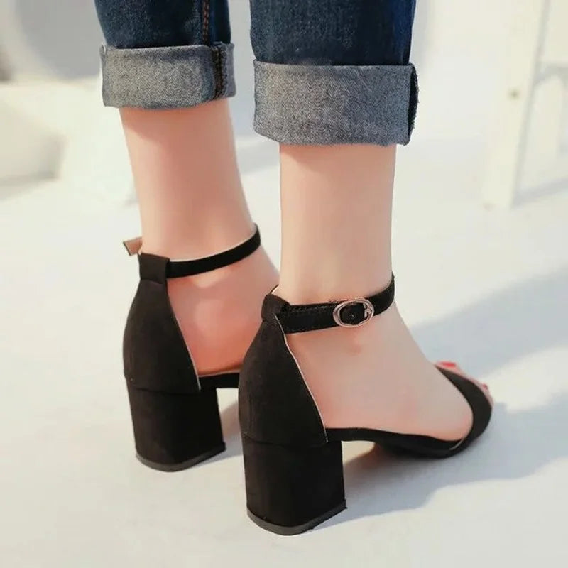 2025 Peep Toe Heeled Dress Shoes – Summer Pumps for Weddings & Parties