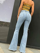 Vintage Y2K Stretch Flare Denim Jeans