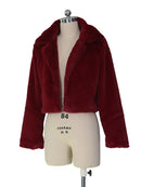 Soft Luxe Faux Rabbit Fur Overcoat