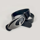 Unisex Y2K Goth Designer Belt – Punk 3.2cm Waistband in Black