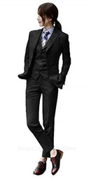 Plus Size 3-Piece Business Suit for Women