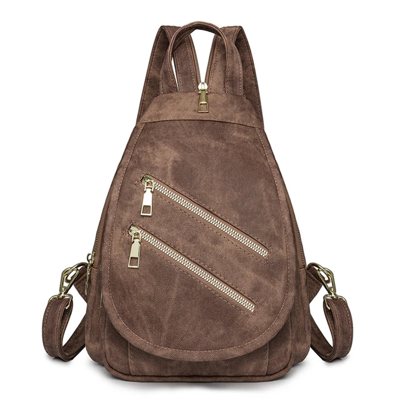 Large Capacity Multi-Pocket Backpack – Convertible Design