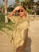 Women’s Summer Tie-Dye Lapel Shirt – Loose Fit Retro Casual Long Sleeve