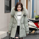 Arctic Luxe Slim Fit Fur Collar Parka