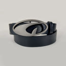 Unisex Y2K Goth Designer Belt – Punk 3.2cm Waistband in Black