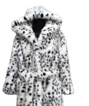 Luxe Plush Faux Fox Fur Overcoat