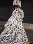 Luxe Plush Faux Fox Fur Overcoat