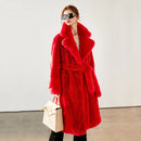 Soft Luxe Faux Rabbit Fur Overcoat