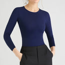 Mia Muse Slim-Fit Basics Tee