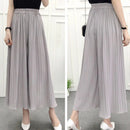 Women Chiffon Wide-Leg Pants | Chiffon Wide Pants | Evoque Wear