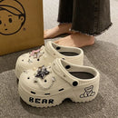 Soft EVA Platform Clogs – 2025 Garden & Beach Sandals