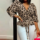 Leopard Print Shirt Women's | Women's Leopard Print Shirt |Evoque Wear