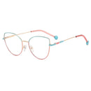 Ultralight Butterfly Frame Blue Light Glasses – Spring Hinge Design