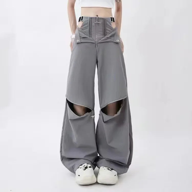 Retro Cargo Pants | Women Cargo Pants | Evoque Wear