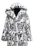 Luxe Plush Faux Fox Fur Overcoat