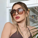 Double Beam UV400 Sunglasses – Unisex Trendy Business Eyewear